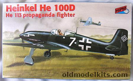 HiPM 1/48 Heinkel He 100 D (He-100), 48-003 plastic model kit